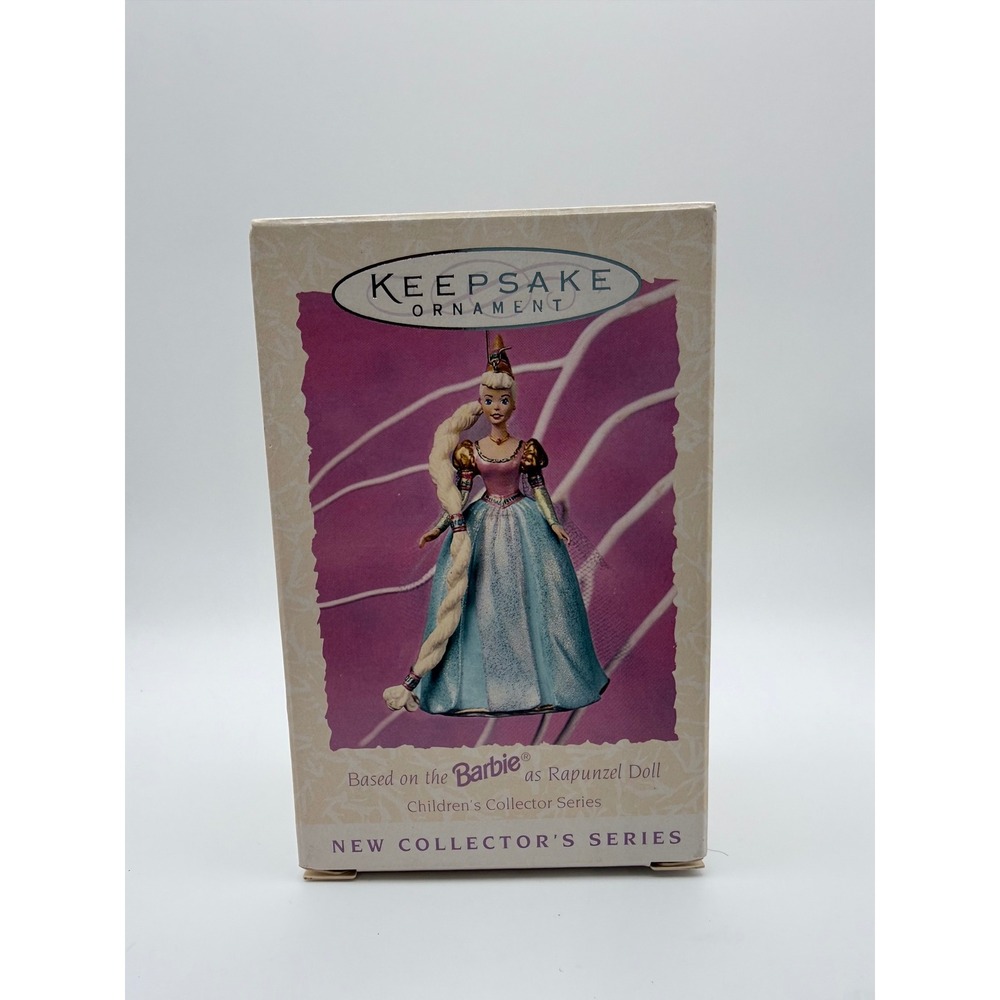 Mattel Hallmark Keepsake Barbie as Rapunzel Doll 1997 Spring Collection Ornament
